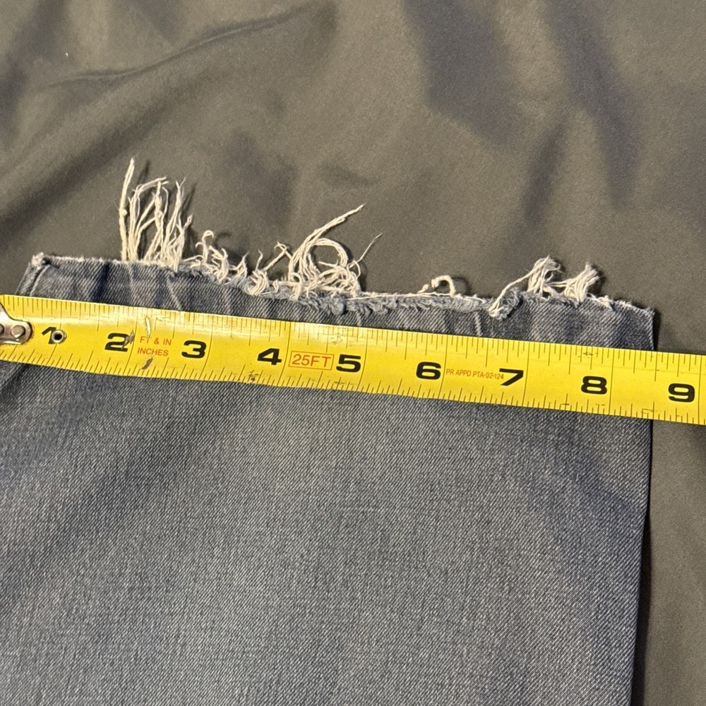Ermenegildo Zegna Denim Jeans For Men Sz 38x30 Made In Italy Distressed - Picture 12 of 13